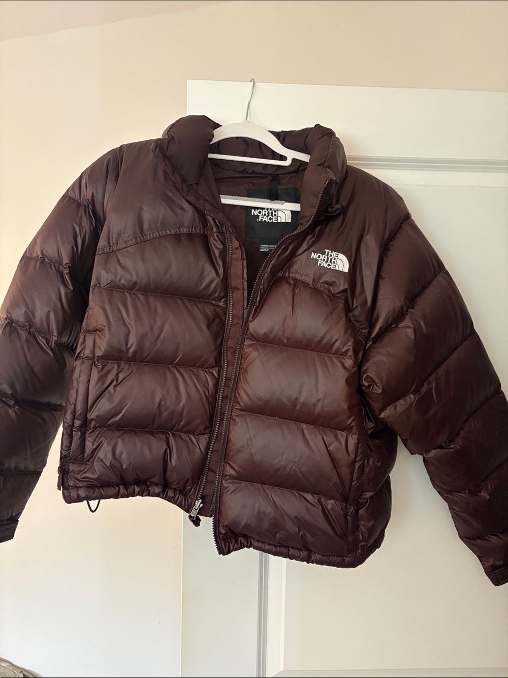 The North Face Chocolate Brown Quilted Puffer Jacket